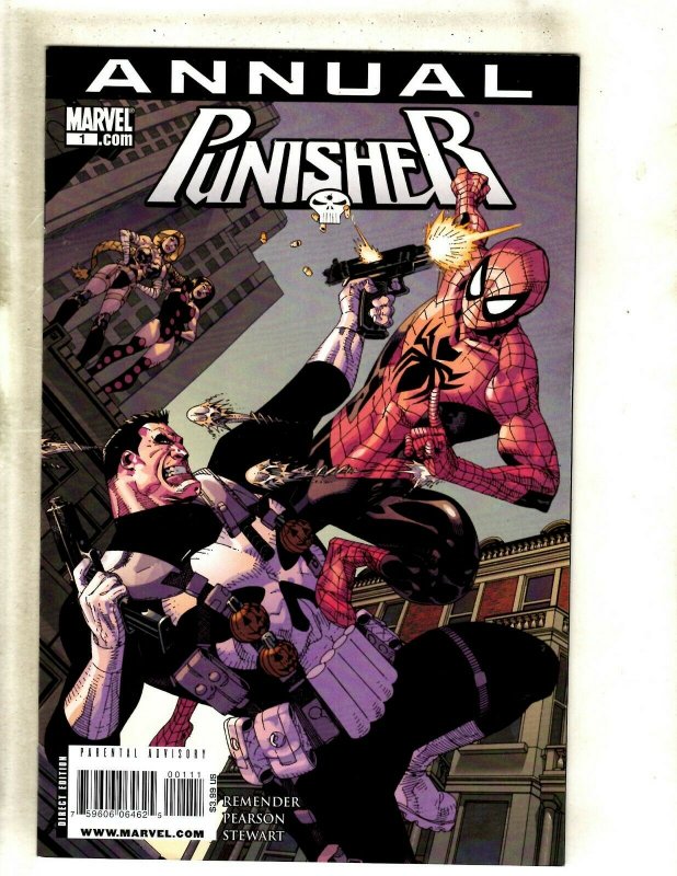 10 Punisher Marvel Comic Books # 13 14 16 17 18 19 20 21 + Annual + The List RP6