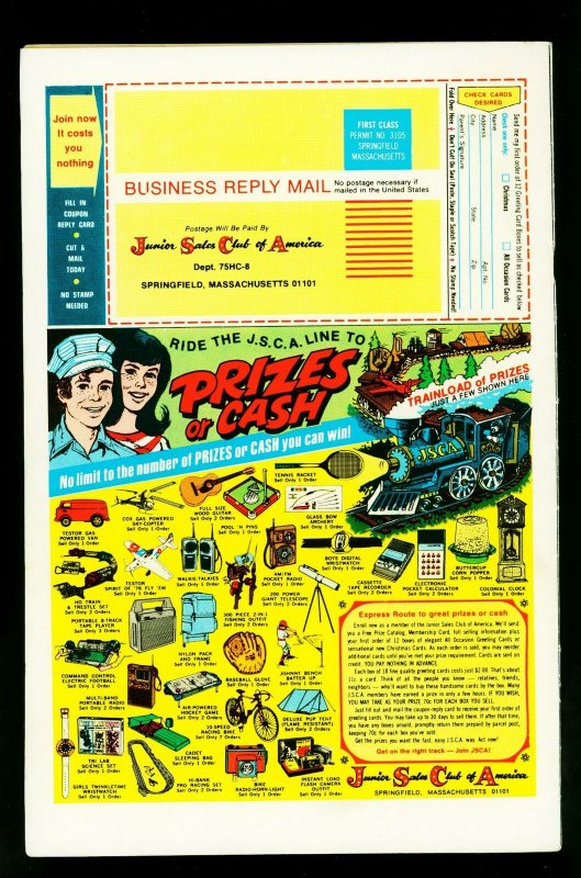 Sad Sack #247 1975- Harvey Comics- George Baker- FN