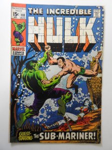 The Incredible Hulk #118 (1969) VG/FN Condition!