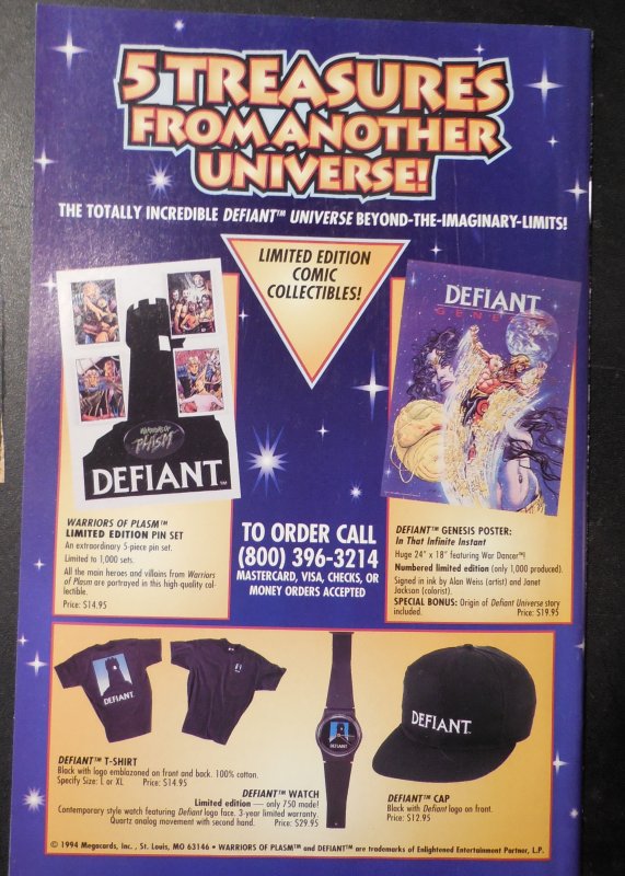 Warriors of Plasm #11 (1994)