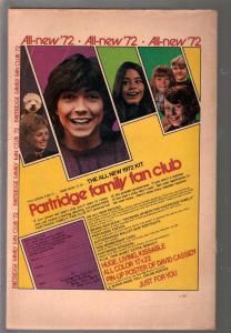 Partridge Family #18 1973-Charlton-David Cassiady-Shirley Jones-VG