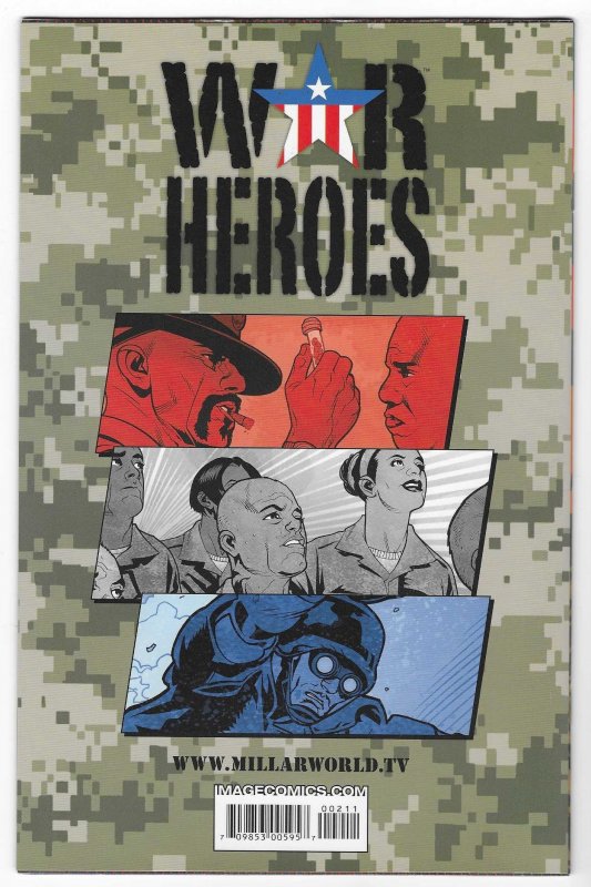 War Heroes #2 Cover A (2008)