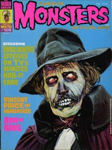 FAMOUS MONSTERS #109 - ORIGINAL WARREN WAREHOUSE POSTER - G/VG x 3 Posters