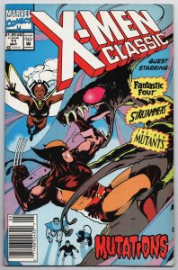 X-Men Classic #71 | New Mutants & Fantastic Four (Marvel, 1992) FN