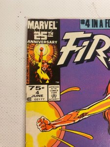 Firestar Marvel Comics LTD Series #4 Spider-Man X-Men 65 KM1