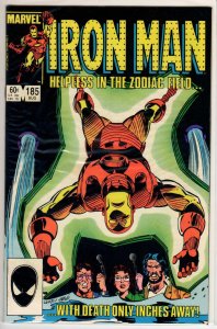 Iron Man #185 Direct Edition (1984) 9.2 NM-