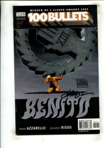 100 BULLETS #39 (9.2) SIGNED BY EDUARDO RISSO & DAVE JOHNSON!! 2002
