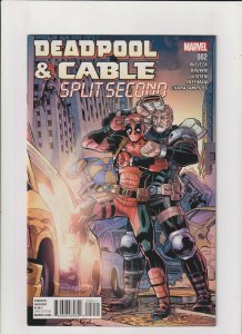 Deadpool & Cable: Split Second #2 NM- 9.2 Marvel Comics