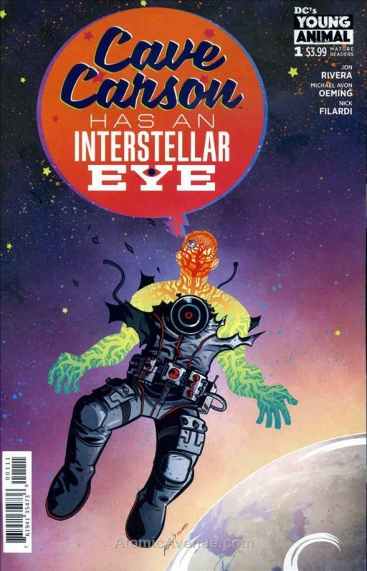 Cave Carson Has an Interstellar Eye #1 VF/NM; DC | save on shipping - details in