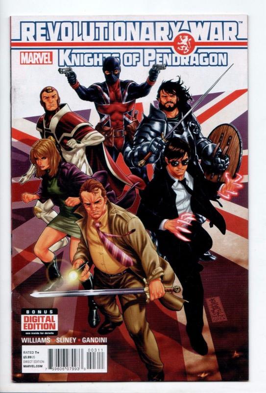 Revolutionary War #1 Knights of Pendragon (Marvel, 2014) VF/NM