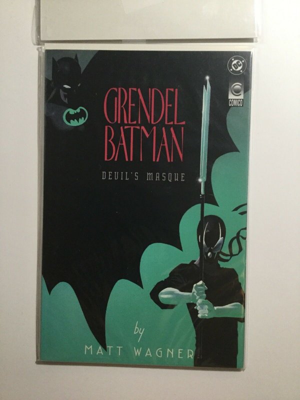 Batman Grendel 1 2 Devils Riddle Devils Masque Near Mint Nm Comico Dc Comics