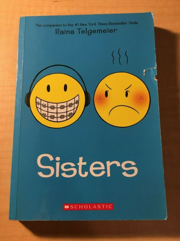 Sisters Scholastic Comic Book TPB Graphic Novel Raina Telgemeier Teenage MFT2