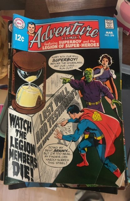 Adventure Comics #378 (1969) Legion of Super-Heroes 