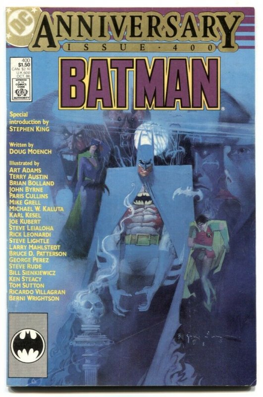 Batman #400 1986- DC Comics- Bill Sienkiewicz FN