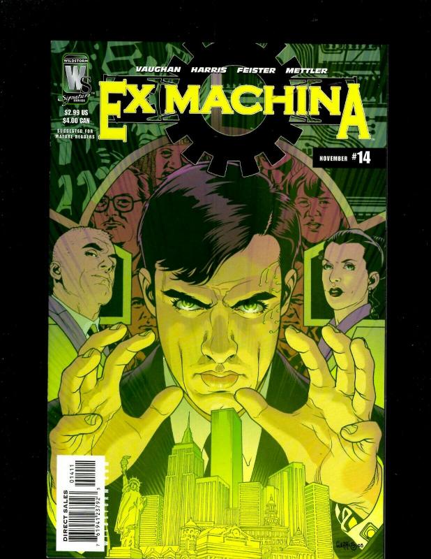 Lot of 12 Ex Machina Wildstorm Comics #13 14 15 16 17 18 19 20 21 22 23 24 CE3