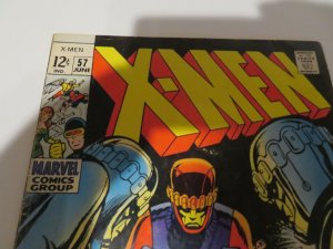 Marvel Comics The X-Men #57 (1969)Neal Adams Comic Book Grade GD+ 2.5