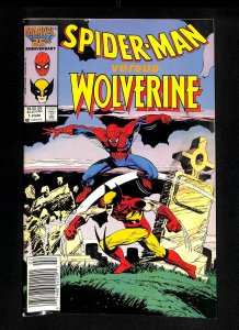 Spider-Man Vs. Wolverine #1 Newsstand Variant 1st Charlemagne!