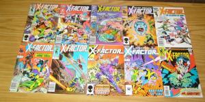 X-Factor #(-1) + 1-149 VF/NM complete series + annual 1-9  APOCALYPSE 5 6 24 set