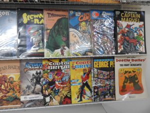 Huge Lot 92 Magazines, Fanzines, Captain Britain+ Avg Fine Condition!