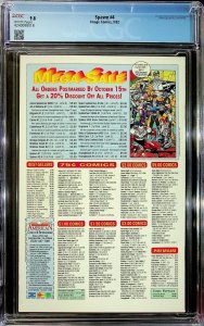 Spawn #4 (1992) - CGC 9.8 - Cert#4240098018