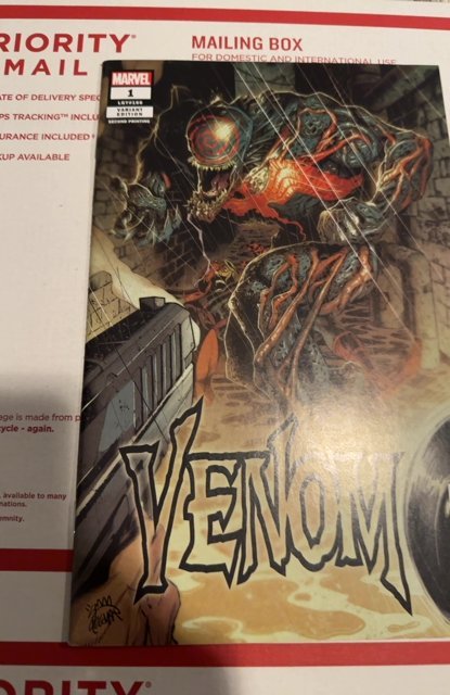 Venom #1 (2018) stegman 2nd print Grendel 1st app