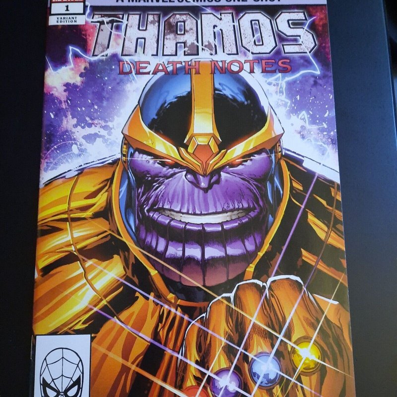 Thanos Death Notes #1 (2023) NM Ledkilla Exclusive Davis Rider Variant