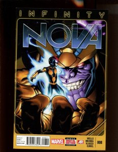 Nova #8 - Thanos Cover! (9.0/9.2) 2013