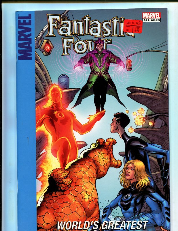 MARVEL FANTASTIC FOUR: WORLD'S GREATEST! TPB (VF) 2006 1st PRINTING