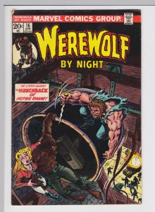 Werewolf by Night #16 (Apr 1974) 4.5 VG+ Marvel Horror