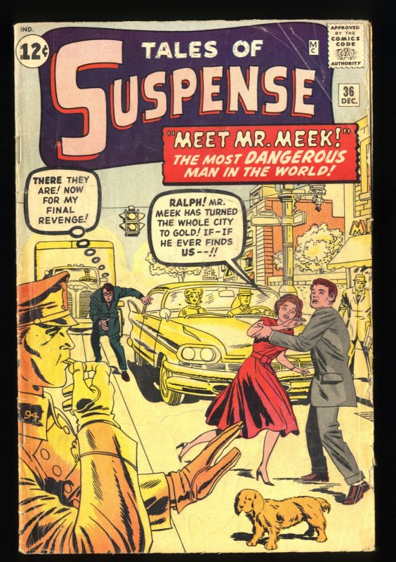 Tales Of Suspense #36 GD/VG 3.0