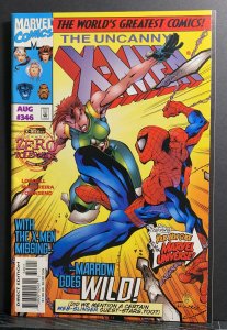 The Uncanny X-Men #346 (1997) Joe Madureira Marrow / Spider-Man Cover