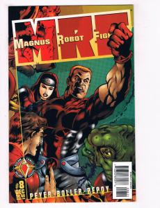 Magnus Robot Fighter #8 NM Valiant Acclaim Comics Comic Book Dec 1997 DE28
