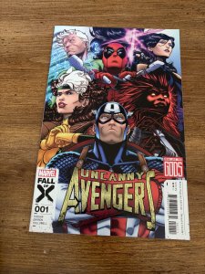 Lot Of 5 Uncanny Avengers Marvel Comic Books # 1 2 3 4 5 NM 1st Prints 1 J428