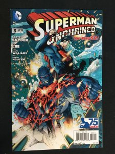 SUPERMAN UNCHAINED NEW 52 JIM LEE #1-9 VF-NM