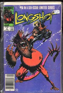 Longshot #5 (1986) Longshot
