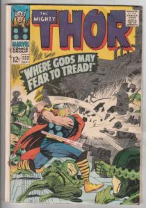 Thor, the Mighty #132 (Sep-66) VG+ Affordable-Grade Thor, Hercules