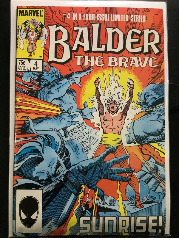 Balder the Brave #4 Direct Edition (1986)