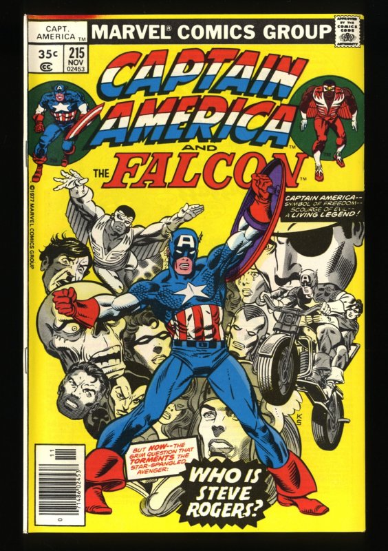 Captain America #215 VF/NM 9.0