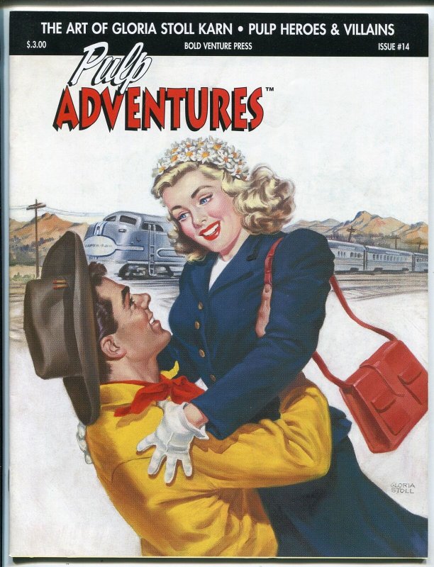 Pulp Adventures #14 2001-Gloria Stoll cover & story-Nils Hardin-Xenophile-FN