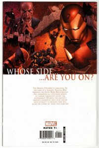 CIVIL WAR #1 (9.0-9.2) Modern Age MARVEL Classic!!!