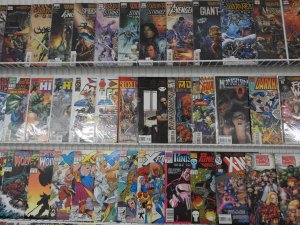 Huge Lot of 170 Comics W/ Ghost Rider, Punisher, Wolverine. Avg. VF- Condition