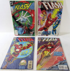 The Flash Lot of 4 #23, 81, 99, 101 (1989) DC Comics 9.2 NM- 1st Print Comics
