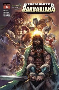 Mighty Barbarians #6 Cover A Alan Quah (Mature) comic