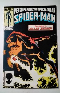 The Spectacular Spider-Man #102 (1985) Marvel Comic Book J753