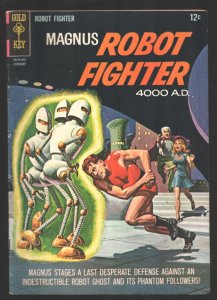 Magnus Robot Fighter #8 1964- Gold Key-Robot cover-Russ Manning art