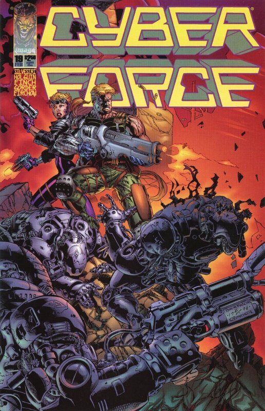 CYBERFORCE VOL. 2 #19 (FEB. 1995) 