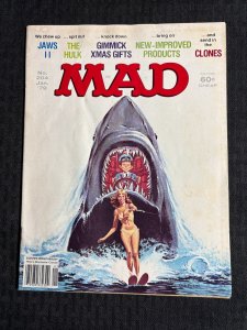 1979 MAD Magazine #204 G/VG 3.0 Alfred E Newman / Jaws 2 / The Hulk
