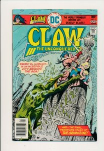 DC Comics-LOT OF 10-CLAW the Unconquered #1,3-8,10-12 1975 VG/F (PF940)