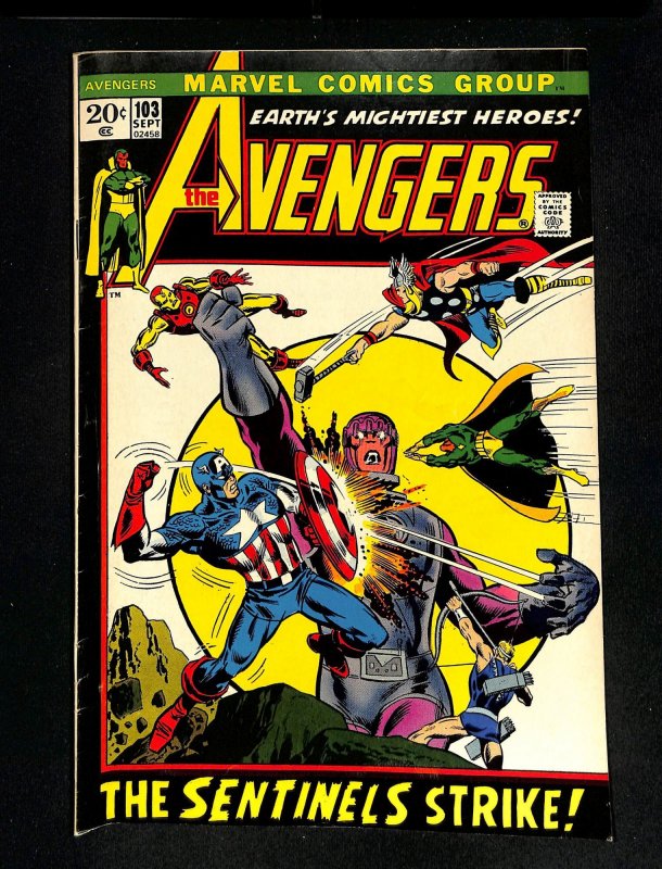 Avengers #103