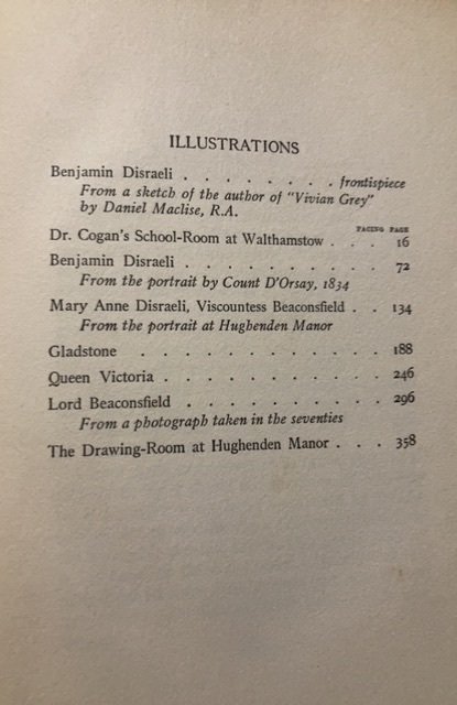 DISRAELI, 1928, 378P,Maurois